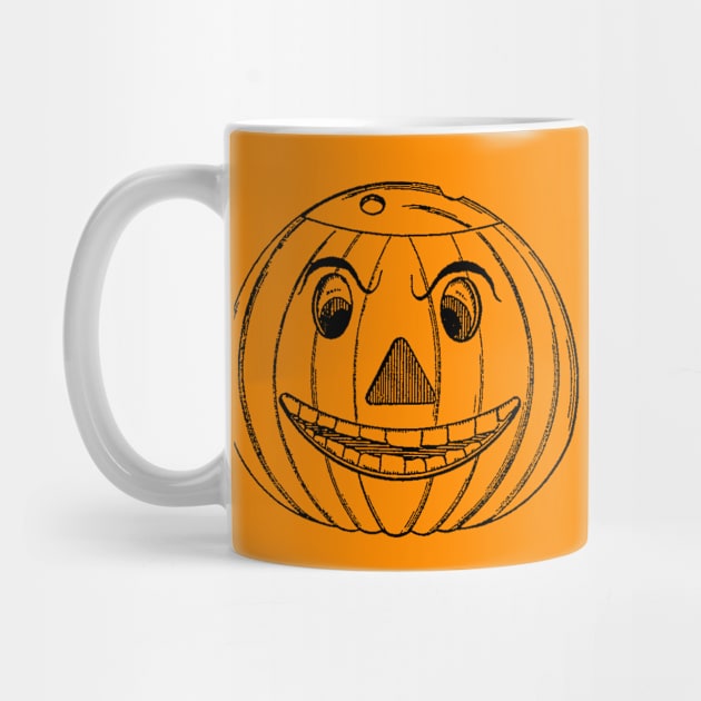 Halloween Pumpkin Face Jack-O'-Lantern by hokumandhooey